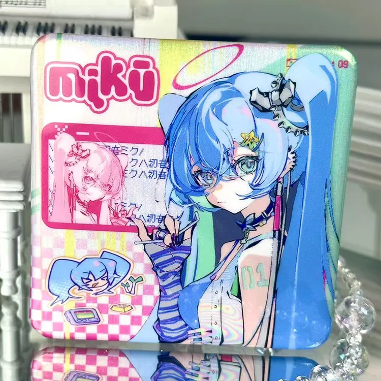 【种葱日记】初音未来-千禧梦幻-miku-同人谷子周边吧唧方卡拍立得