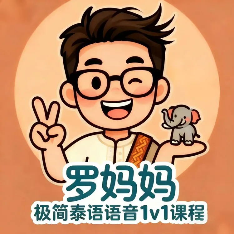 罗妈妈《极简泰语》语音1v1课程（套餐一）真人包1v1