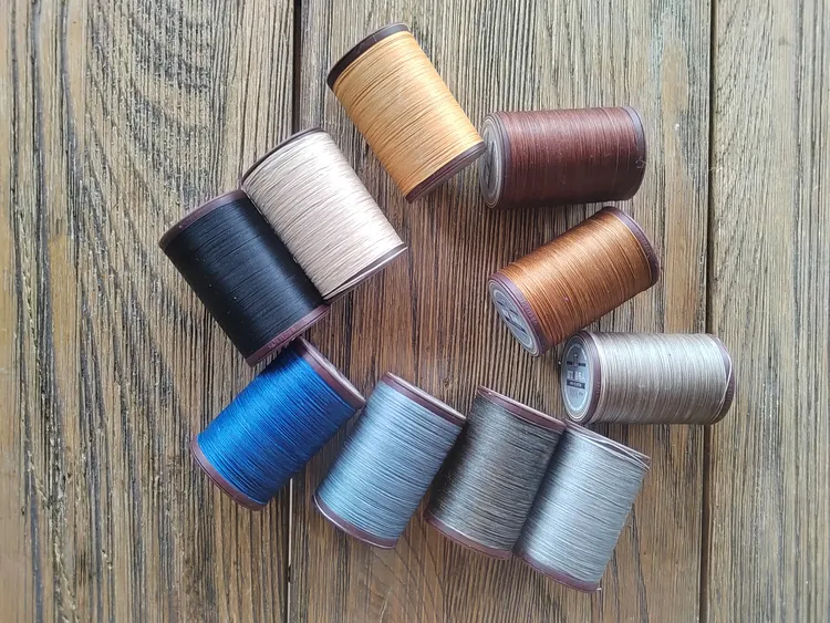 高品质线土布压线丨10色x每轴200米