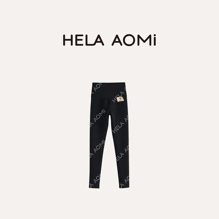 HELA AOMI “收腹羊绒裤”山羊绒11.5%显瘦亲肤打底裤CY5CM85506