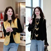 《佩佩定制》秋冬季时尚日常气质新中式中国风马甲复古6199