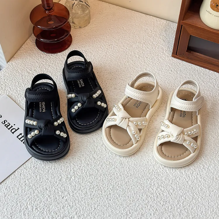 儿童凉鞋女童夏季2025新款女孩沙滩鞋防滑中大童公主凉拖软底洋气