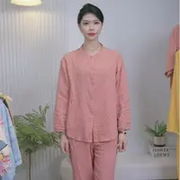 睡衣女士春秋款长袖长裤薄款纯棉家居服可外穿全棉套装