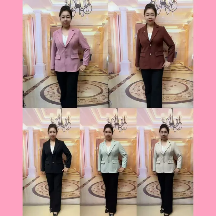 秋款西服外衣，内加里衬，衣长61公分左右