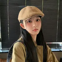 新款韩版时尚前进帽女遮阳贝雷帽百搭