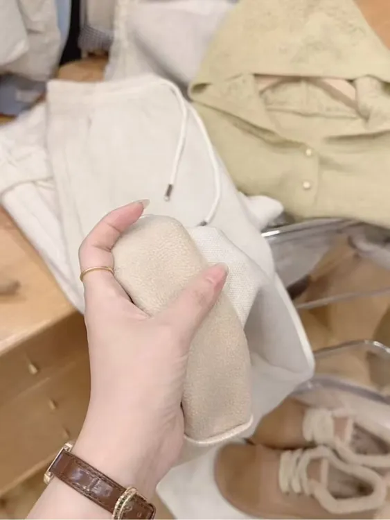 七言家巨好穿！ 冬款#羚羊加绒窄版遮胯显瘦直筒裤2750@