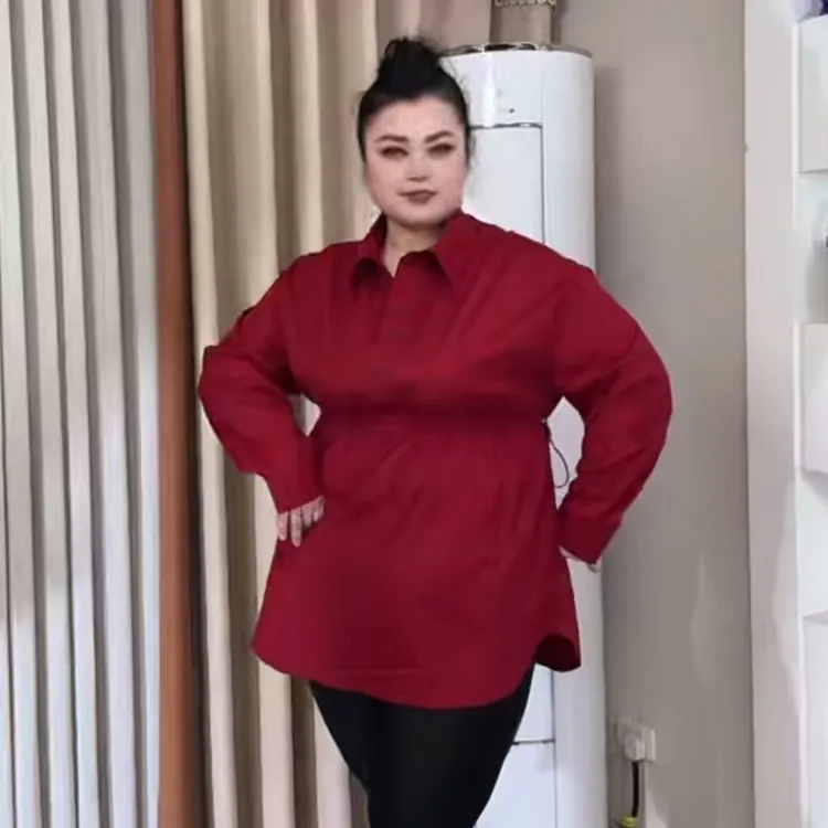 新款简约百搭显瘦衬衫气质时尚设计感上衣