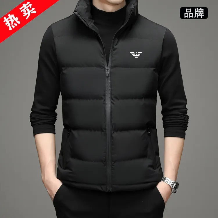 品牌马甲男春秋季新款韩版时尚潮流休闲百搭保暖坎肩背心棉衣外套