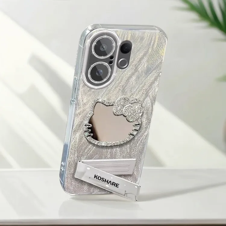 全包摄像头VIVOS30Promini手机壳KT猫镜子s30防摔软壳羽纱新款保