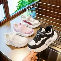 2025新款儿童春季校园小白鞋男女童休闲百搭中大童软底透气板鞋Z6