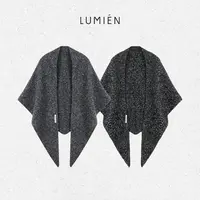 【LUMIEN 新品】时尚百搭羊毛三角披肩秋冬简约高级感外搭LX5IAA187