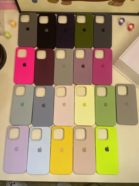 【送礼套装】液态硅胶手机壳适用苹果16软壳创意15promax耐脏13防摔