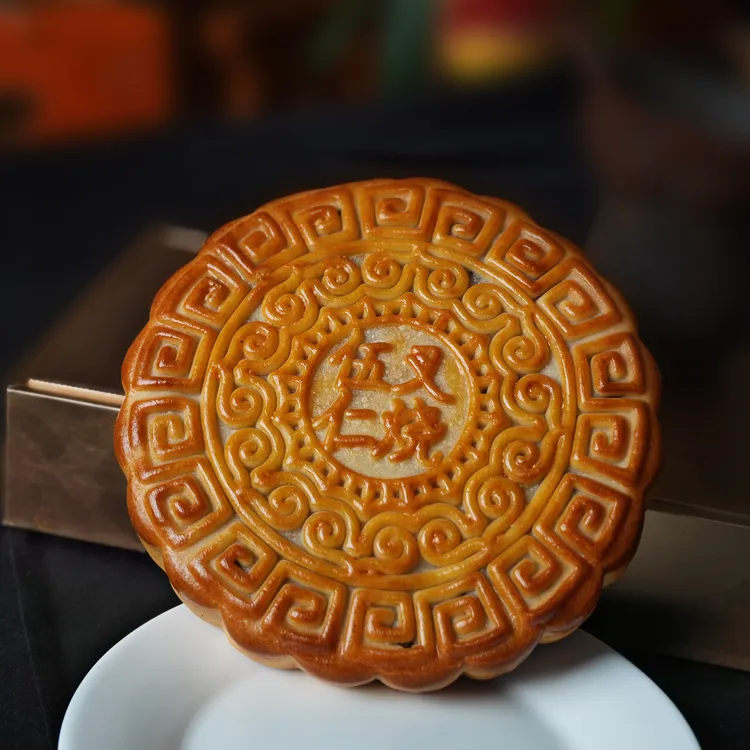 广西五仁叉烧大月饼礼盒装手工1斤2斤中秋节送礼送领导父母的月饼