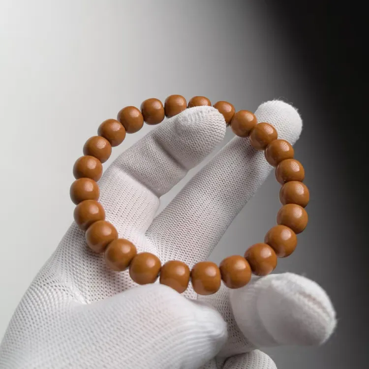 【煜森出品】小老型 原皮原色猴头手串