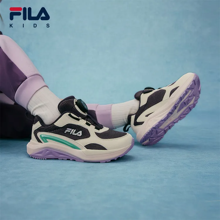 【斐乐儿童山猫Q4】25冬季新款小童舒适户外儿童运动鞋K54B532501