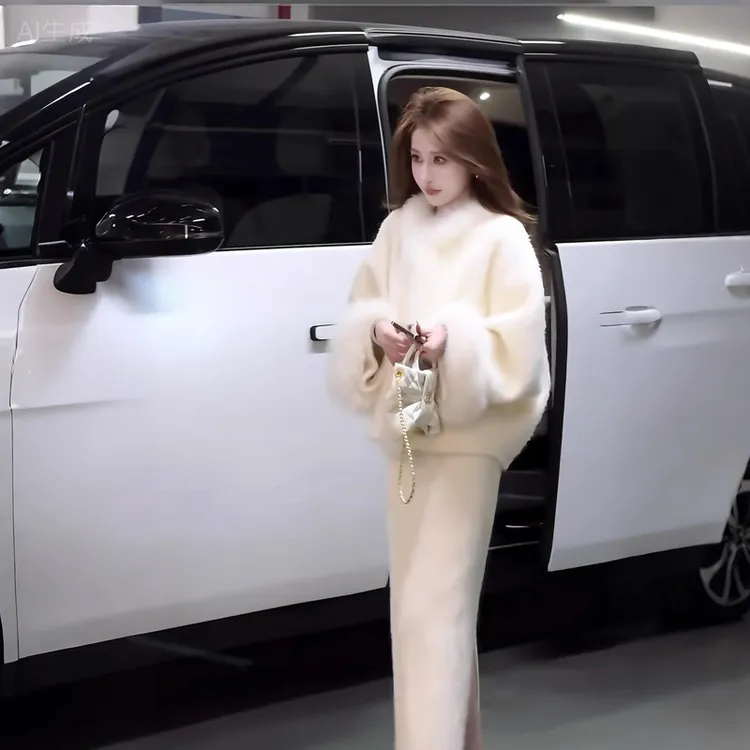 15【婷婷】《摄人心魄》新中式国风套装独特漂亮慵懒贵气重工大衣套装