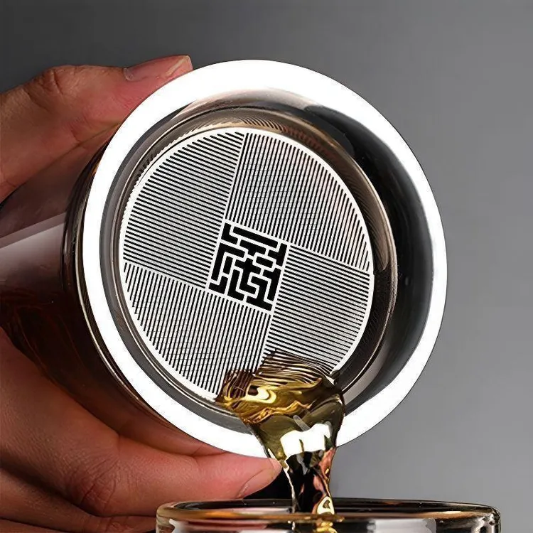 懒人泡茶神器双层防烫茶壶办公室家用茶具商品图
