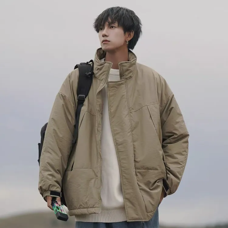 M086 美式棉衣男冬季帅气加厚棉服宽松日系cityboy棉袄