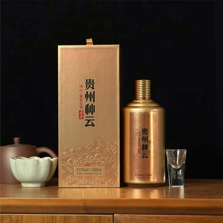 种云先生贵州种云·名著款正箱装酱香型白酒53度500ml*6