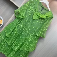 E439连衣裙中年妈妈装长款设计感裙子
