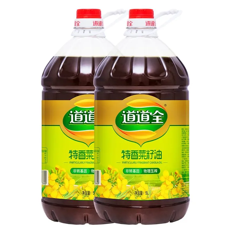 道道全特香菜籽油滴滴浓香非基因改造正食用油