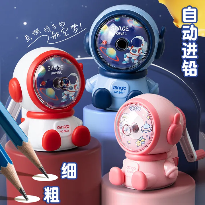 铅笔削笔器卷笔刀削笔刀小学生耐用转笔刀自动进铅一二年级专用