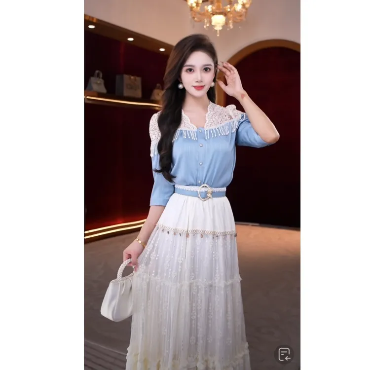 芙娜妮新款休闲洋气衣服女一整套穿搭气质显瘦女装套装F2511913