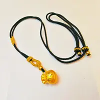 8#足金999 有钱福袋 手工编织