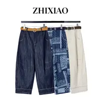 【ZHIXIAO】秋冬新款：极简牛仔裤6157