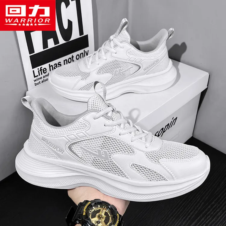 回力男鞋2026夏季新款网面运动跑鞋情侣时尚百搭潮鞋子户外休闲鞋商品图