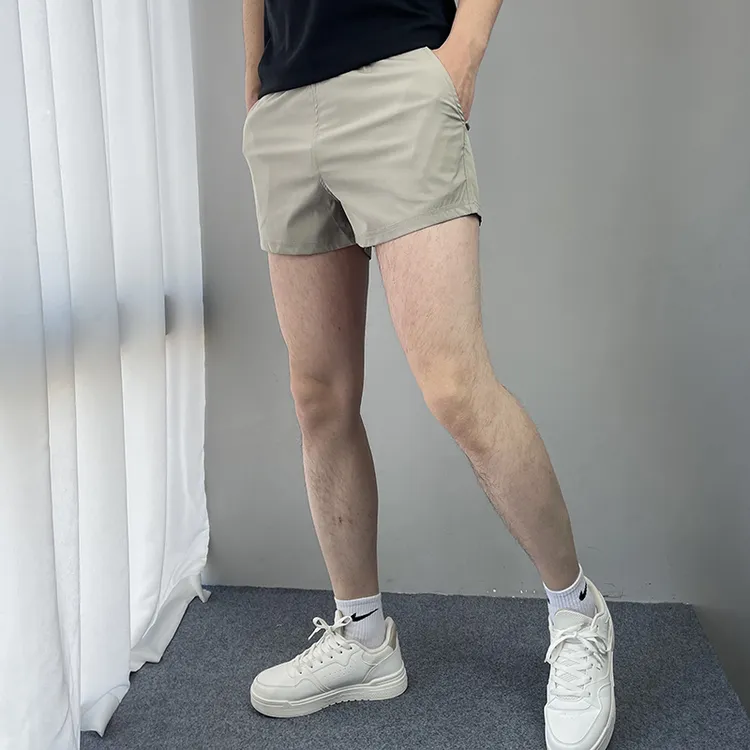 速干短裤男超短裤二分裤弹力透气舒服2分裤健身训练跑步短裤性感