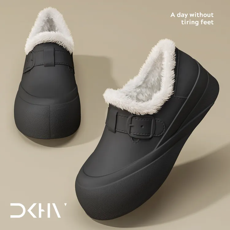 2025新款雨鞋女款短筒防滑耐磨防水胶鞋户外加绒工作厨房洗车雨靴