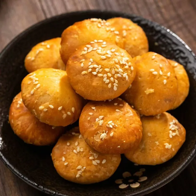 正宗黄山烧饼安徽特产 梅干菜扣肉馅酥饼 网红美食糕点心零食小吃