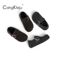 CahgKfeju小土豆“II代”潮流风勃肯女呢子料2025冬季爆款加绒女鞋