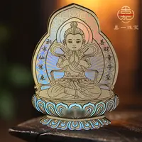 【嘉一珠宝】善财童子普陀山专属原创足金金卡