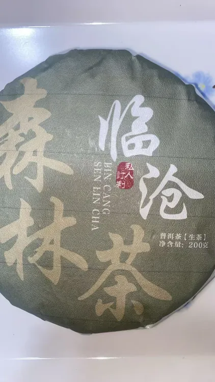 24年 森林茶  普洱茶生茶饼茶 