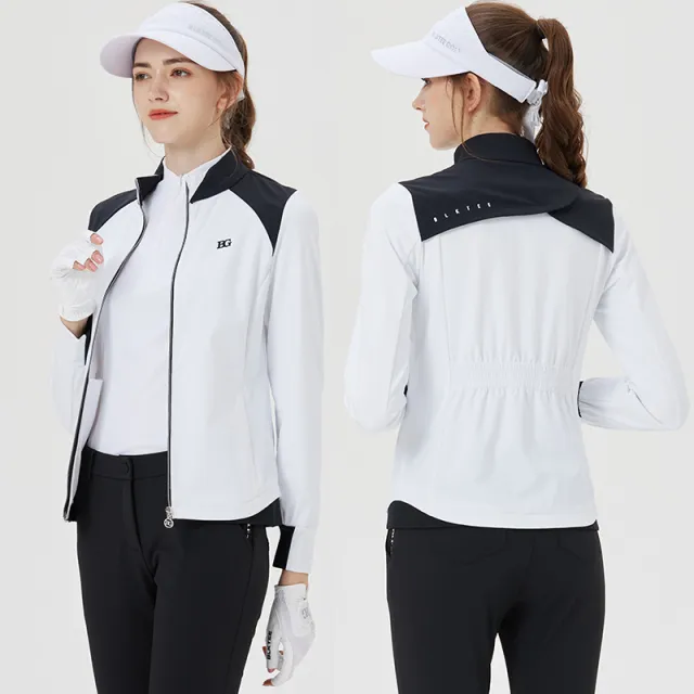 Bg新款高尔夫风衣女子秋冬防风，防水，保暖女子长袖夹克户外运动