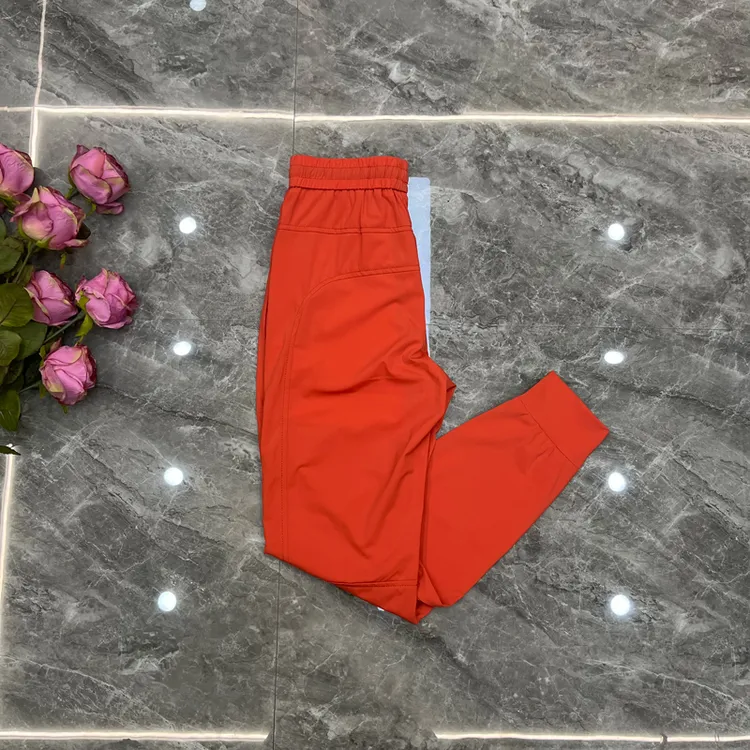 男女同款新款运动速干小脚休闲裤长裤薄款透气高弹情侣冰丝牛奶丝