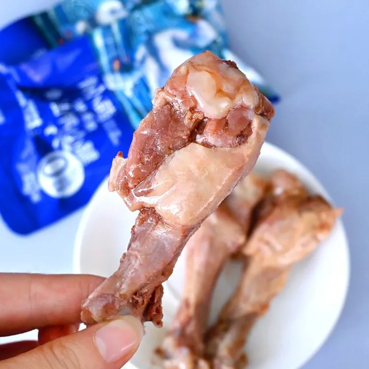 青小萌蒸煮酥骨鸭小腿鸭翅根猫咪狗狗宠物零食鱼油鸭腿鸭肉喂狗