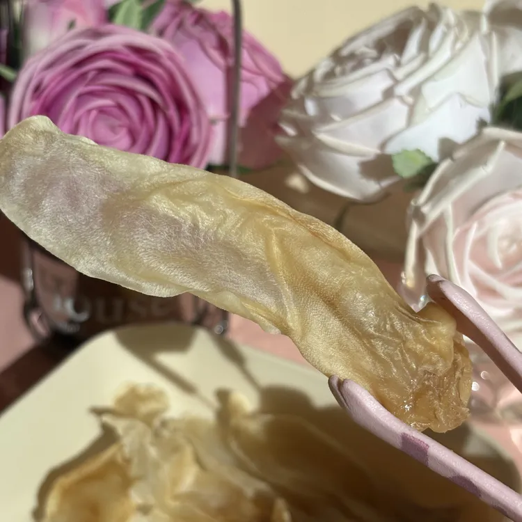 天然软骨素手工烘干零食兔耳朵磨牙洁齿补钙肉干奖励训练