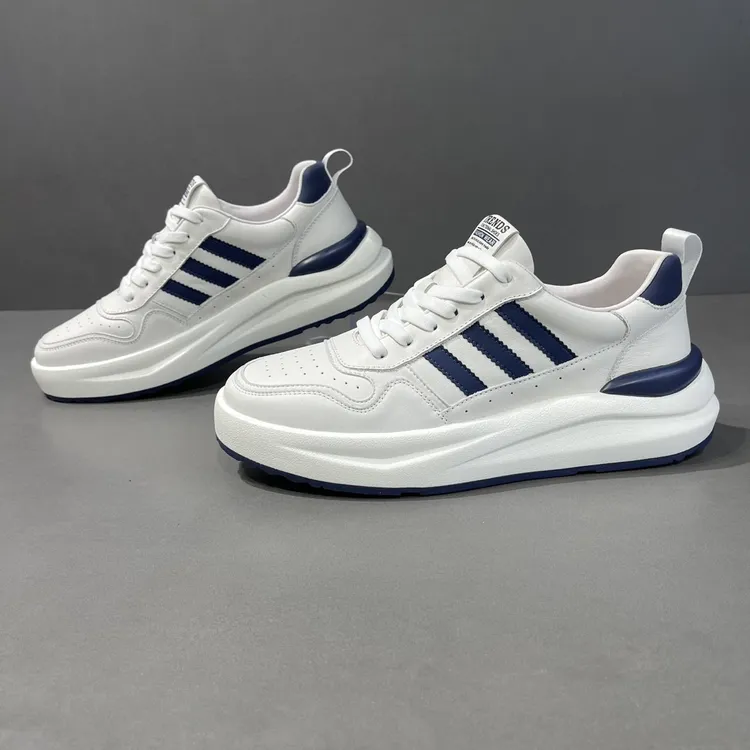 2025秋季新款欧洲站轻奢男士低帮小白鞋韩版网红百搭运动休闲鞋男