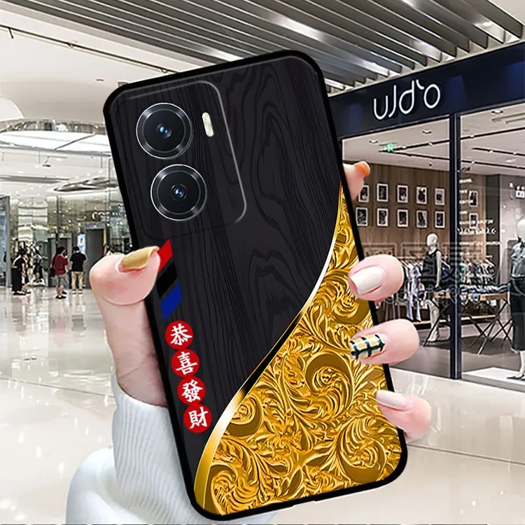 适用VIVOY77手机壳V2219A硅胶女新款男软壳保护套中国风防摔超薄
