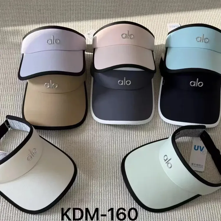 alo字母棒球帽百搭遮阳透气防晒男女夏季帽子女2025新款爆款洋气