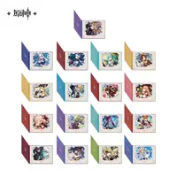 【原神官方】命定之日系列翻页式花窗色纸2025 Genshin