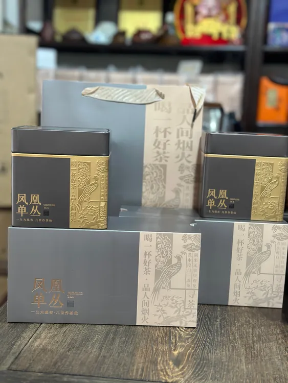 潮州凤凰单枞茶春蜜兰香中浓香一斤四罐