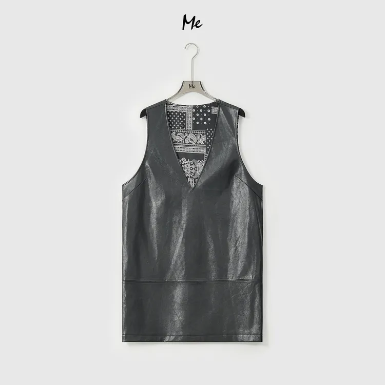 ME【佩斯利】超柔皮质不压身显瘦裙子百搭时尚休闲连衣裙MESA3374