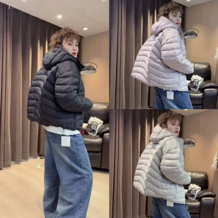 冬季新款排骨羽绒服户外上衣轻薄外套潮牌（卡码拍大）