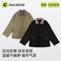秋冬穿搭【高定棉服】格纹宽松显瘦休闲外套不挑身材时尚舒适高级感