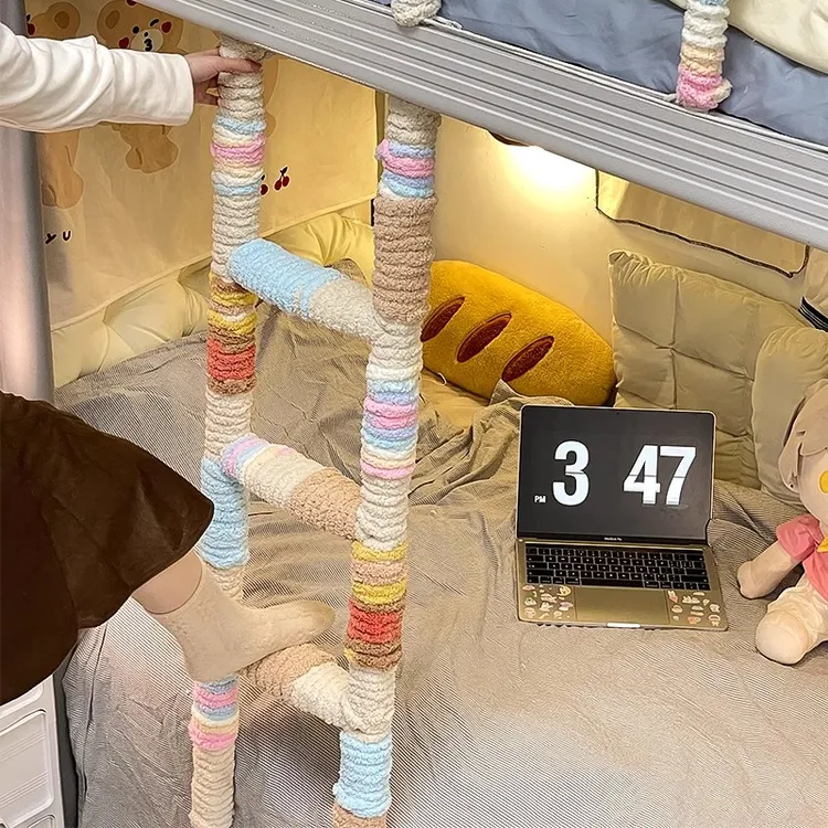 防撞防滑垫学生宿舍专用上下铺楼梯脚踏垫创意彩色冬天防冻踩脚垫