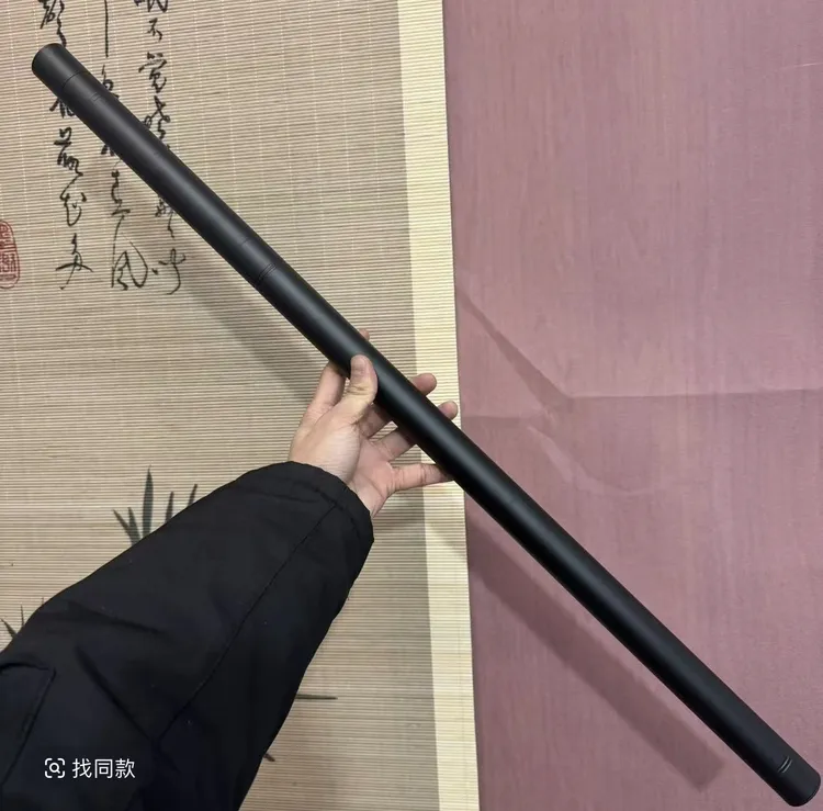 黑悟空金箍棒淬火精钢棍里唐横轨道钢工艺品摆件防身未开刃
